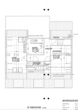 Floorplan - Markt 64A, 5527 EN Hapert
